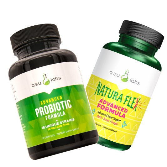ASULABS Advanced Probiotic Formula + ASULABS Natura Flex - Paquete Completo
