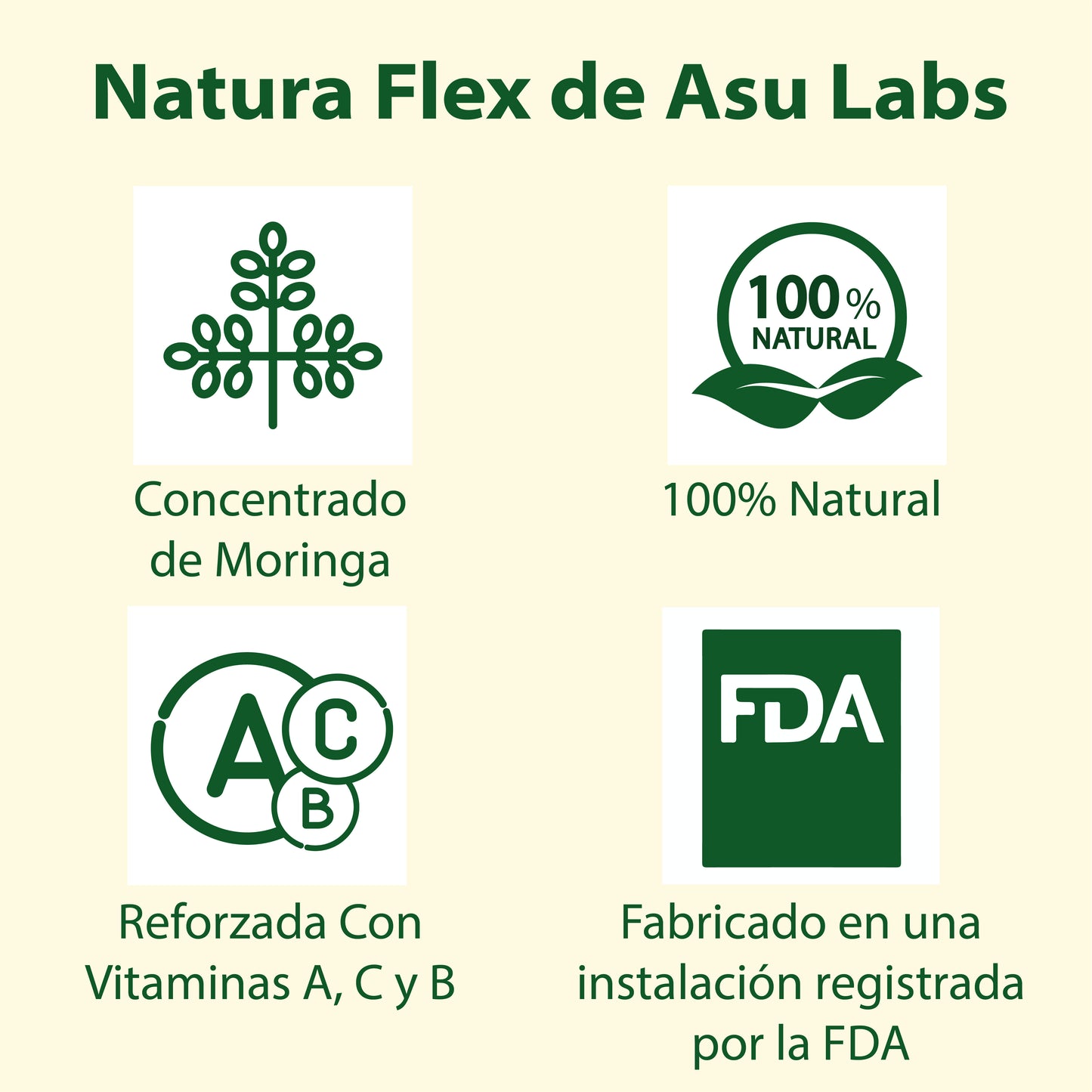 ASULABS Natura Flex - Formula Avanzada Para Los Dolores De Espalda, Cintura y Cuello
