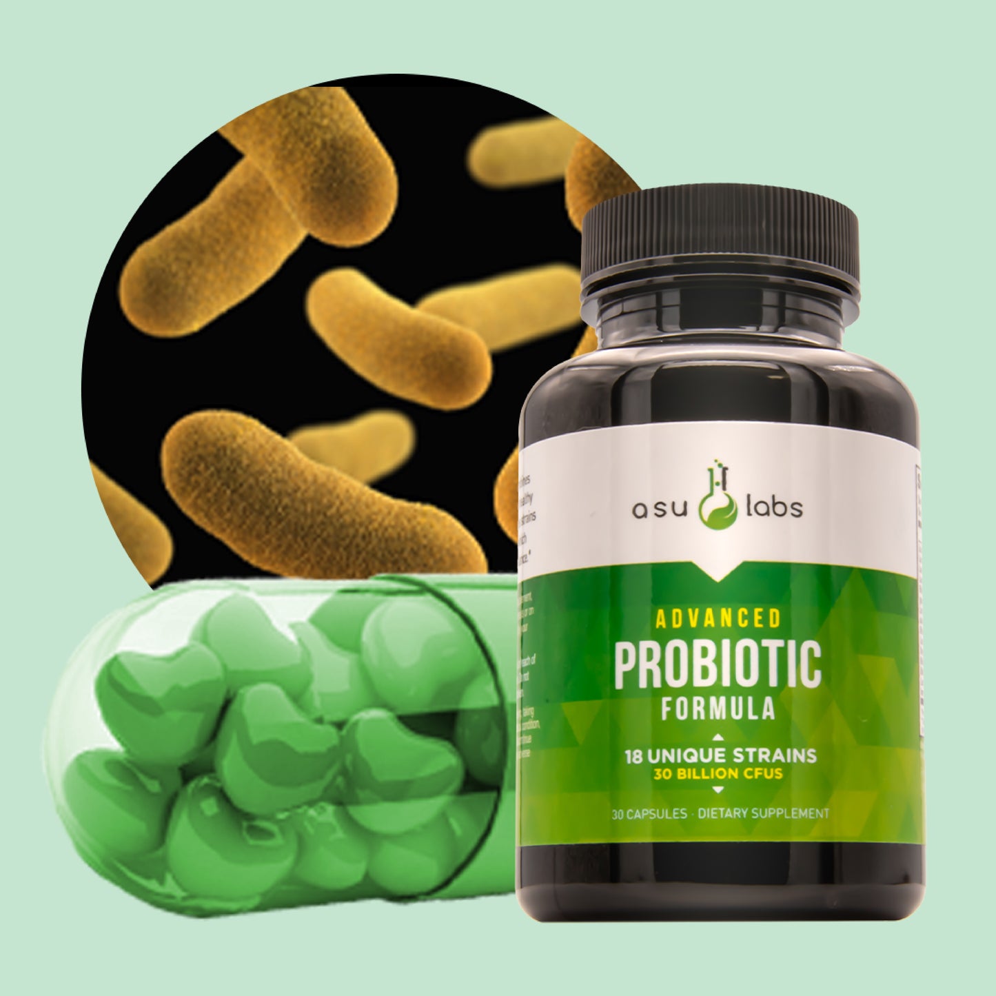 AsuLabs®️ Formula Probiotica Avanzada